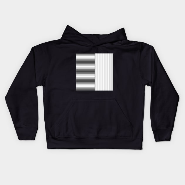 Stripes Kids Hoodie by zzzozzo